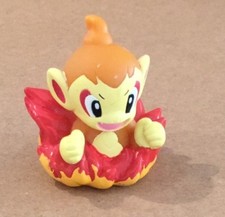 2009 Pokemon Finger Puppet Evil Chimchar Figure Catch Them All Nintendo Bandai