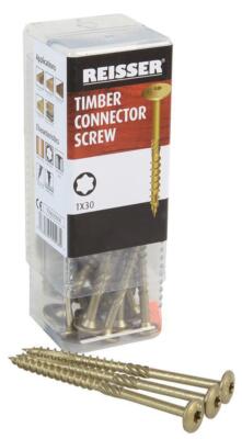 Vis Connecteur Torx Pour Bois – 8 X 170 Mm, Lot De 10, Référence REISSER TCN80170T