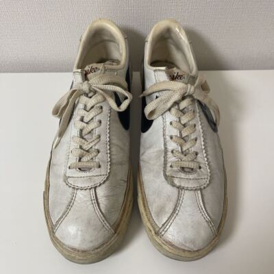 Nike Bruin Leather Original White x Black Made in Taiwan 70s