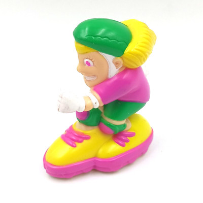 Hardee's Radriders Pull Back Rollerblading Toy Kids Meal 1996 Vintage Works Fun