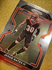 2021 PANINI PRIZM JESSIE BATES III #276 CINCINNATI BENGALS BASE CSTR MORE RARE