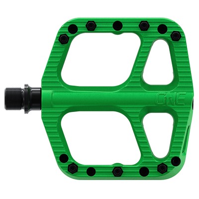 OneUp Components Small Composite Platform Pedals, Green