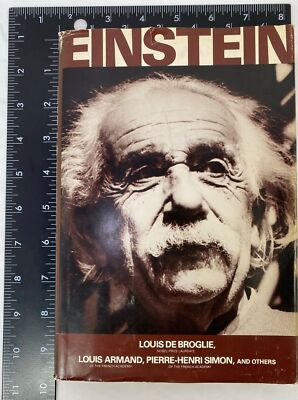 Einstein by Louis de Broglie, Louis Armand and Pierre-Henri Simon (1979 HC DJ)