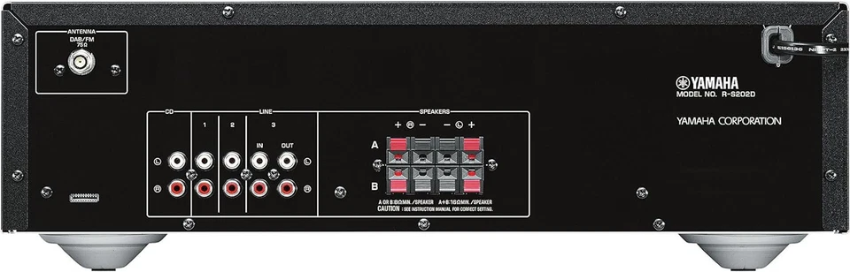 Yamaha R-S202 D Black SintoAmplificatore Integrato 140W Dab+ Bluetooth - Immagine 2 di 3