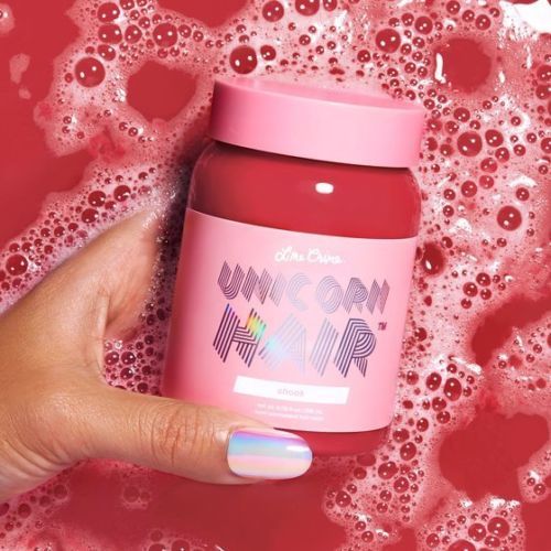 LIME CRIME COSMETIC UNICORN HAIR DYE FANTASY COLOR SHOOK VICTORIAN ROSE TINT NIB