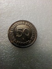 50 Pfennig, BRD, 1970, D, Riffelrand, Eichensetzling/Wert