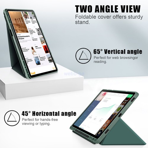 NEW Shockproof Rotating Stand Case Cover For Samsung Galaxy Tab S9 S10 FE Tablet - Picture 10 of 16