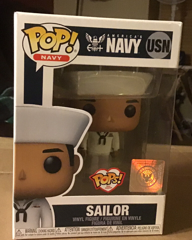 Funko Pops! With Purpose - Military (Us Navy) Figure - Sailor (Male Hispanic)Usn