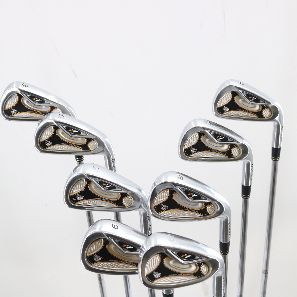 TaylorMade r7 3本セット TaylorMade R7 TP Iron Set 3-P Steel True Temper S300 Stiff Right
