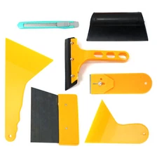 Car Window Tint Tools Kit Scraper Squeegee, Auto Film Tinting Installation