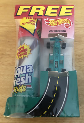 Hot Wheels Diecast Race Car Thunderstreak Indy AQUAFRESH PROMO ...