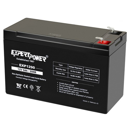 12V 9Ah Battery Replacement for Vision CP1272, CP1290 - Picture 4 of 6