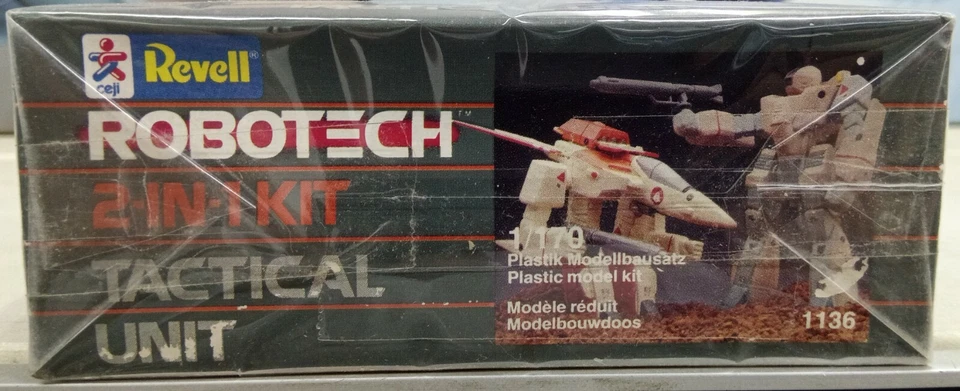 Vintage Revell Robotech 2-in-1 Model Kit Sniper Tactical Unit 1/170 Germany 1984 - Image 2 of 4
