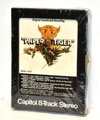 Paper Tiger Soundtrack 8-Track Tape - BRAND NEW!