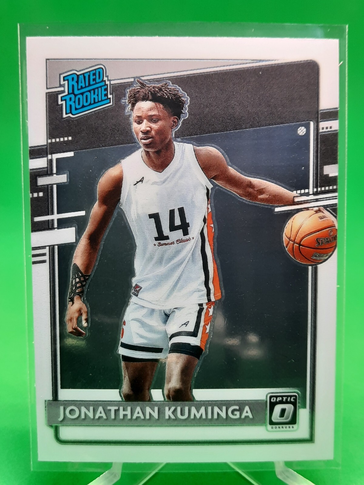 Jonathan Kuminga 2021 Panini Chronicles Draft Picks Optic Rated Rookie #205 RC
