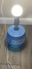 Vintage Disney Winnie the Pooh Blue  Hunny  Pot Table Lamp Bedroom Baby Nursery
