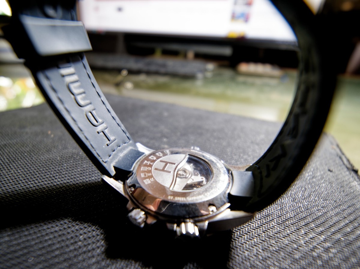 Hamilton Khaki Navy Regatta Blue Men's Watch - H776360 | eBay