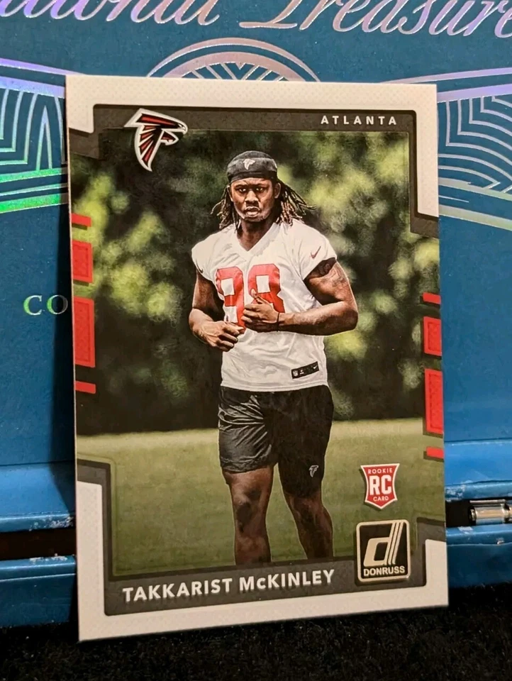 2017 Panini Donruss - Rookies #400 Takkarist McKinley (RC) - Image 4 of 4