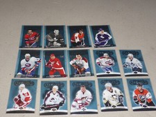 14 2005-2006 HOCKEY CARD LOT UD ARTIFACTS LEGENDS ALLSTARS LE 899 HULL LEMIEUX