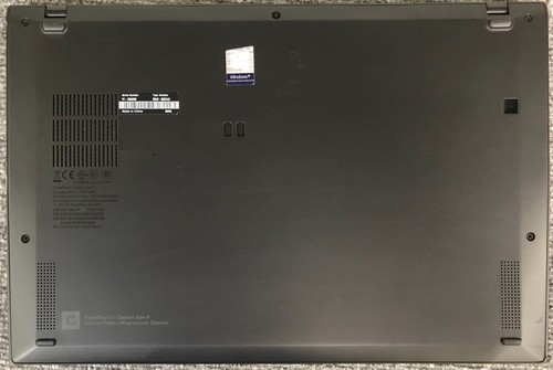 Lenovo ThinkPad X1 Carbon Gen 8 14" Laptop i5-10210U 8GB RAM 256GB NVMe, As Is - Picture 5 of 7