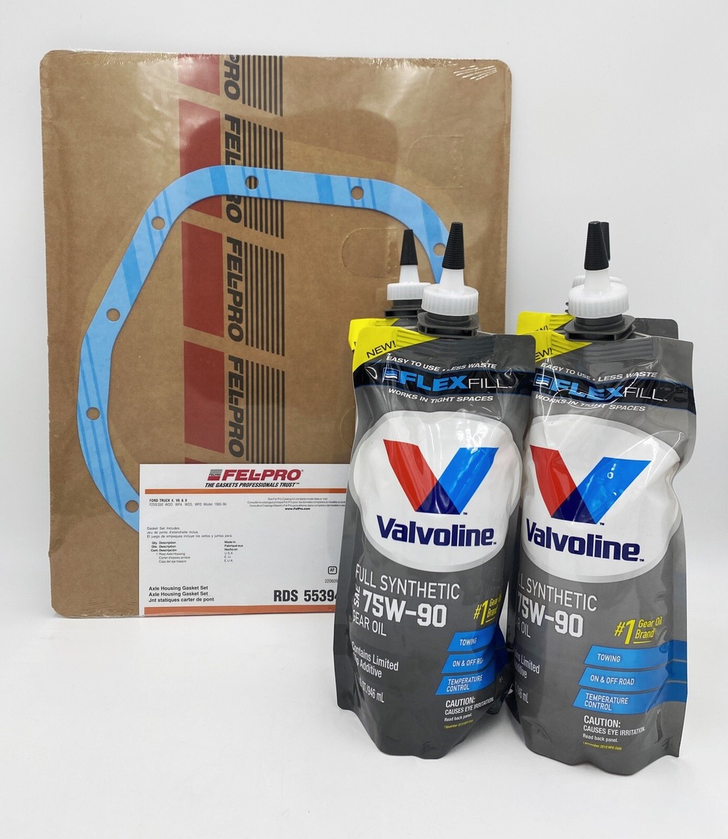 2017 Ford F-250 drivetrain service kit with transfer case ATF front and rear differential fluids