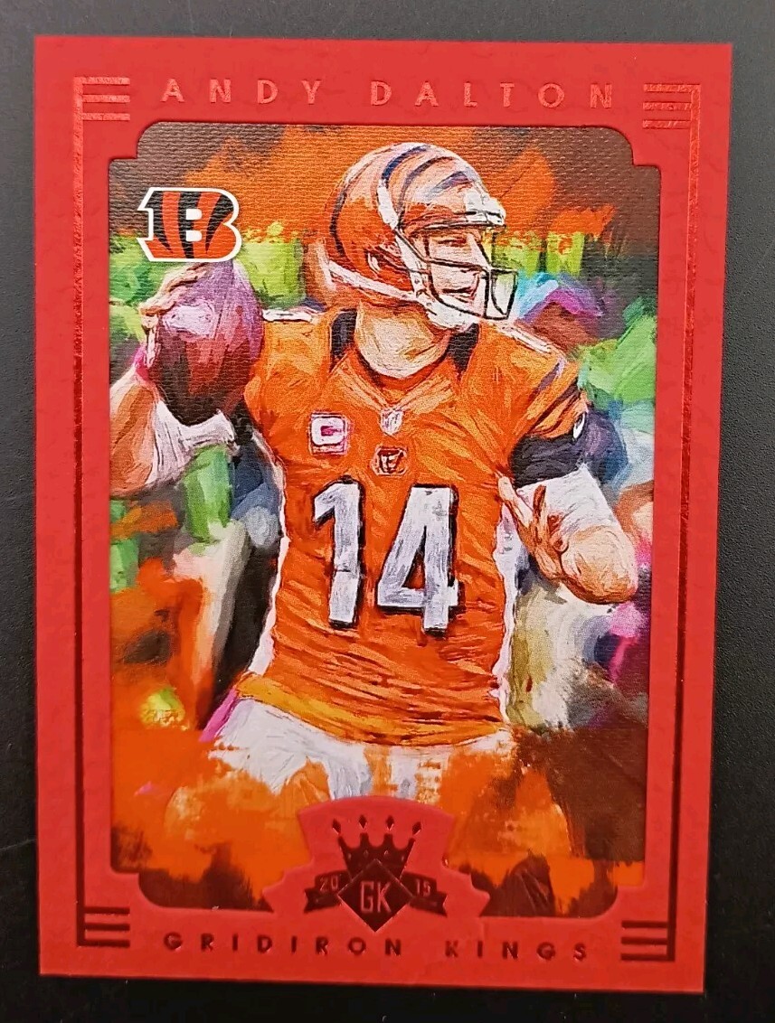 2015 Panini Gridiron Kings - Red Frame #39 Andy Dalton