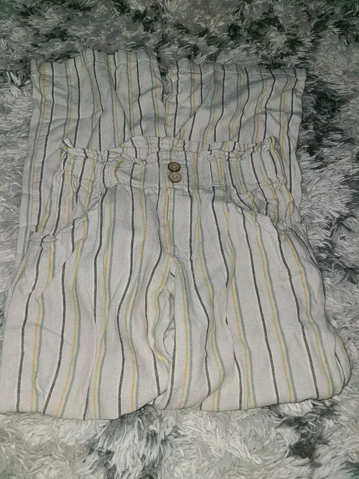 Pantalones fluidos Rewind Boho para mujer XS Foto 2 de 3