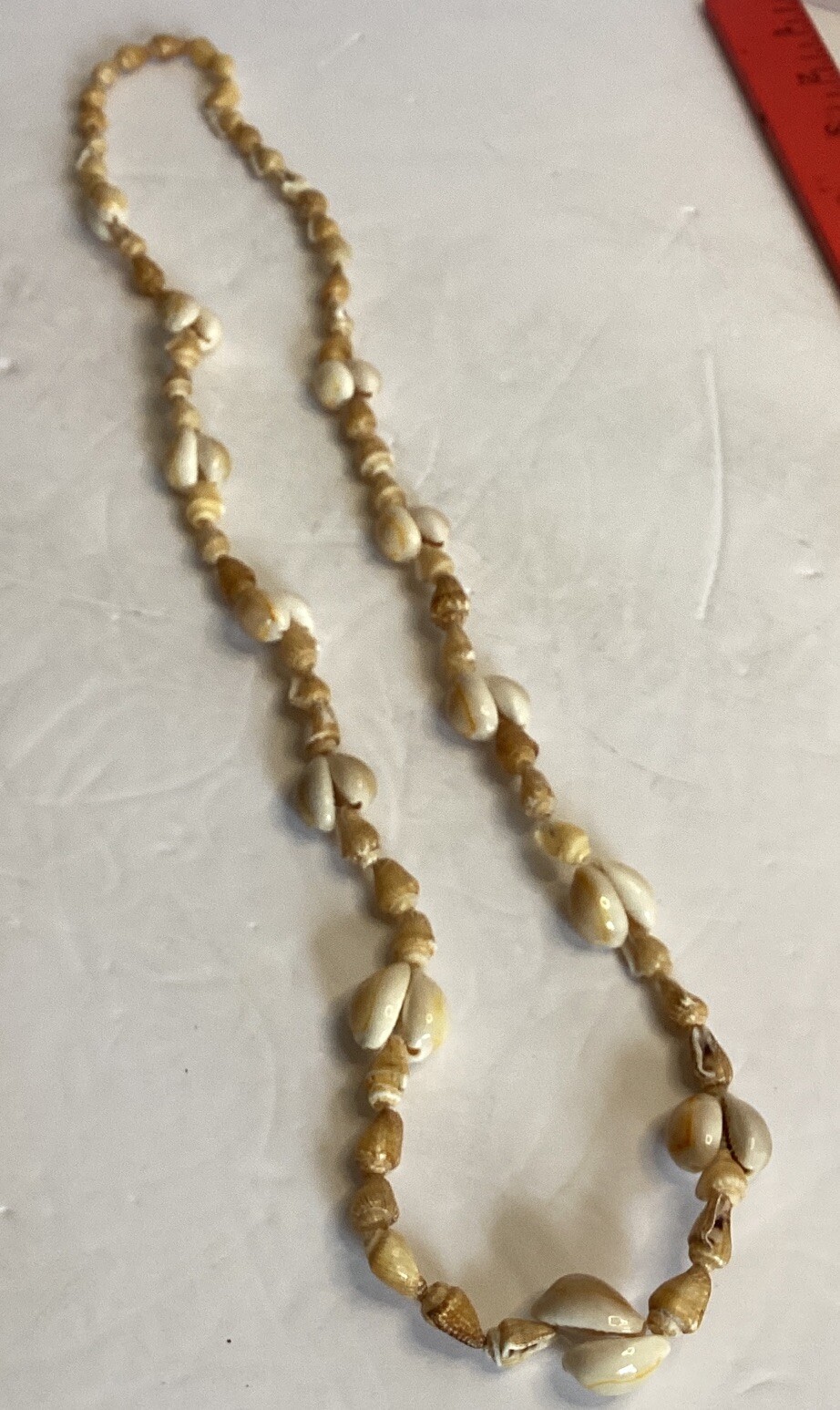 Tiny Seashell Necklace Small Seashells Shell Naut… - image 2