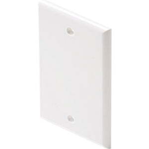 Steren 200-258WH-10 10pk White Standard Black Wall Accs Plate