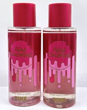 TWO VICTORIA S SECRET PINK COCONUT FRAGRANCE BODY MIST SPRAY SPLASH 8.4 oz