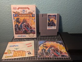 Nintendo NES Game The Magic Of Scheherazade CIB Complete In Box w/ Manual & Map