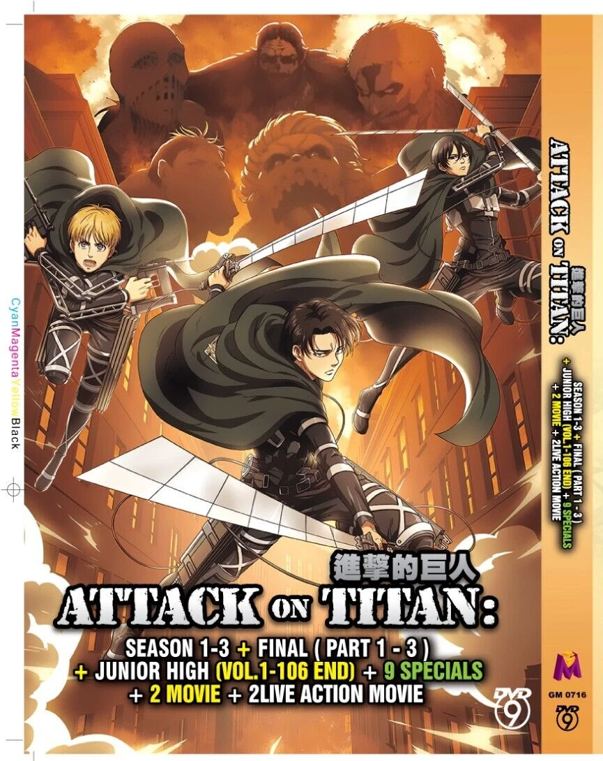 Preços baixos em Código da Região Attack on Titan 0/All (Região