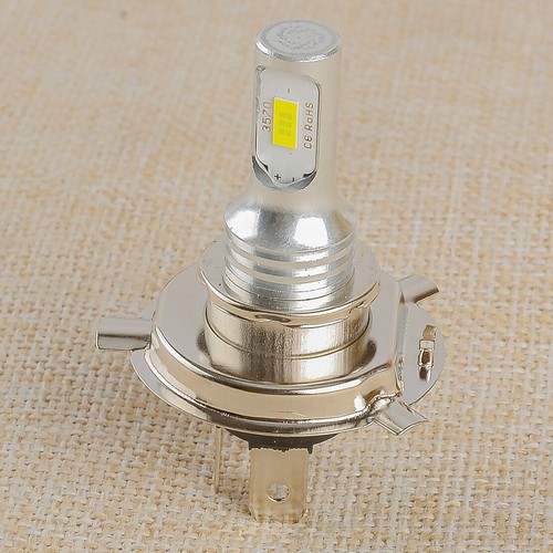 1 H4 LED Motorcycle Headlight High/Low Beam Light Bulb 9003 HS1 Waterproof White - Picture 3 of 5