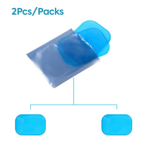 2-100Muscle Toner Gel Pads Abs Stimulator EMS Machine Toning Belt Trainer Device - Picture 7 of 11