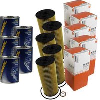 5X Original Mahle / Knecht ÖLfilter OX 137D + 5X SCT Motor Flush MotorspüLung