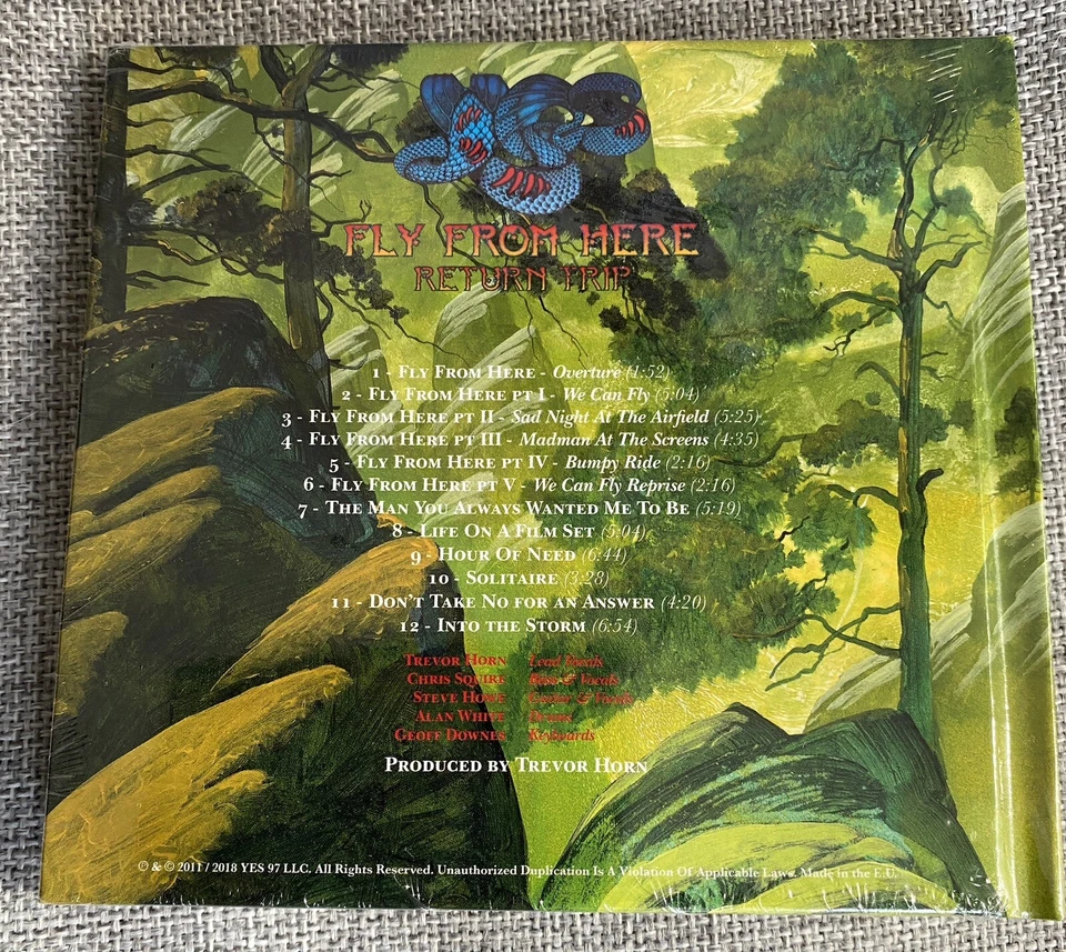 Exclusive CD Yes – Fly From Here - Return Trip Digibook Ed. Squire Steve Howe - Bild 2 von 4