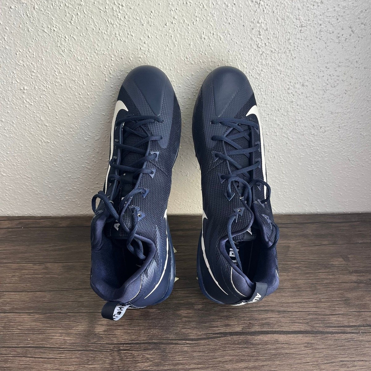 NEW Nike Alpha Menace Pro Low TD College‎ Navy White Football Cleats Men’s 15 Nike Alpha Menace 5 Pro Men main image 2