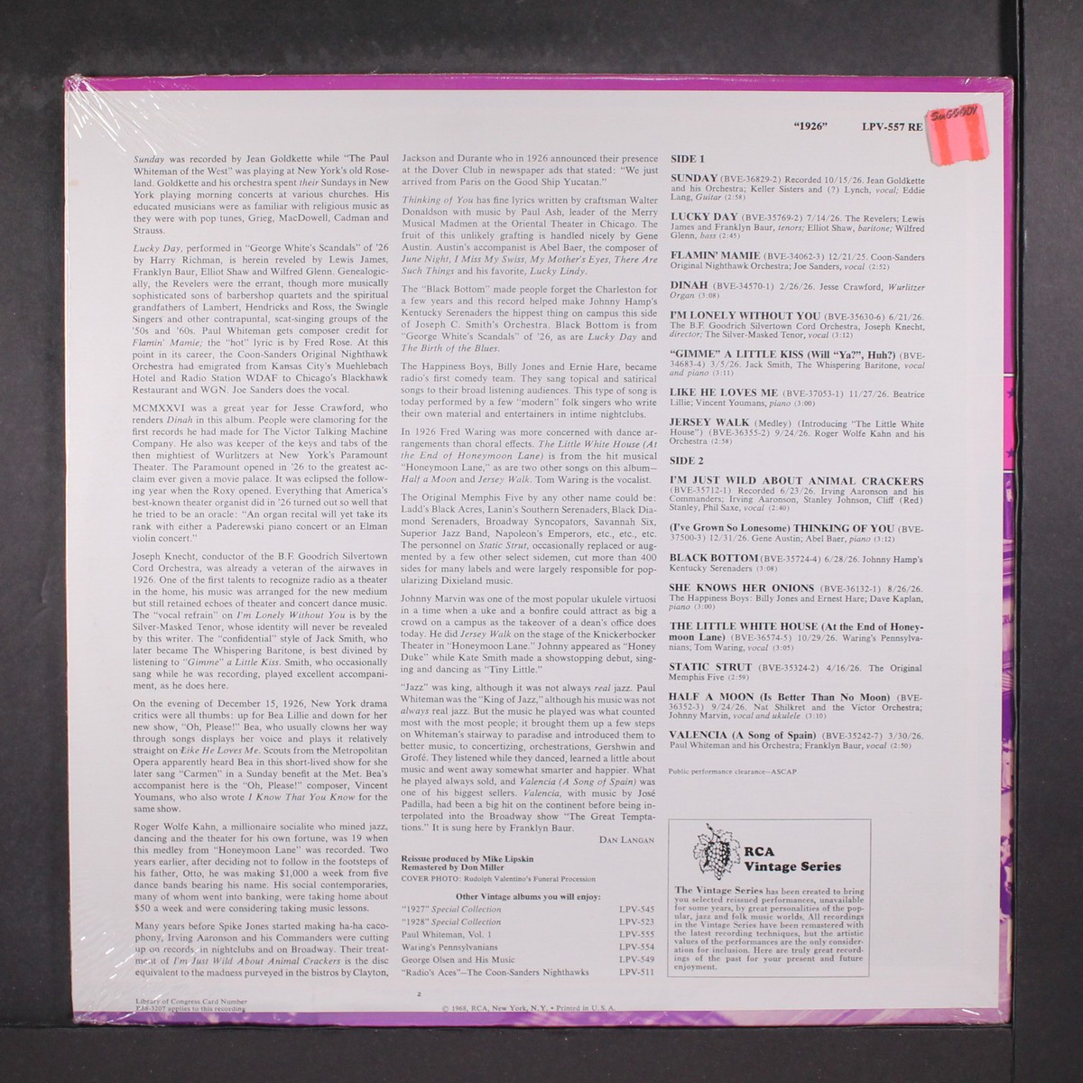 VARIOUS: 1926 RCA 12