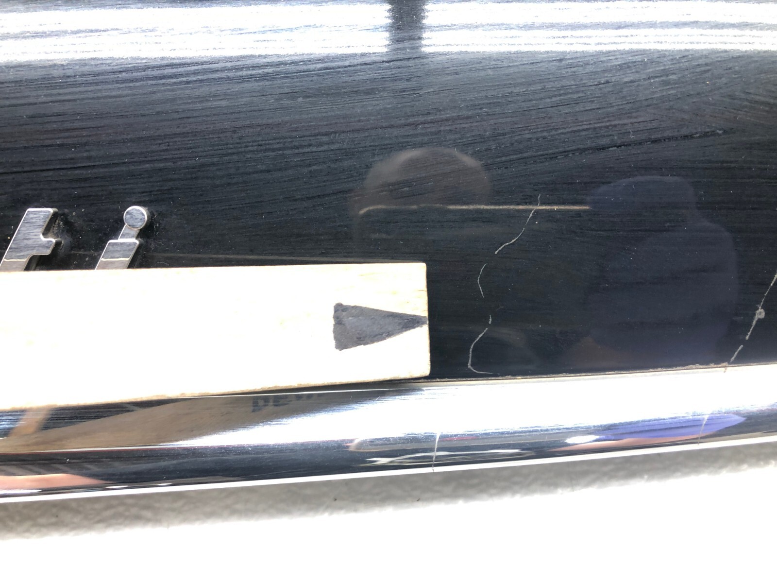 2017-2020 MASERATI LEVANTE REAR LIFTGATE SPOILER TRIM W/ CAMERA OEM #NOTES!!!
