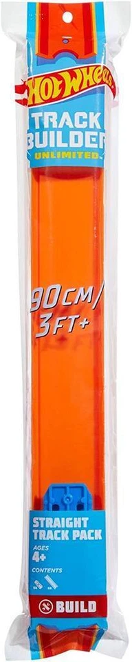 Mattel GLD49 Hot Wheels Track Builder Unlimited - Erweiterungsschienen orange