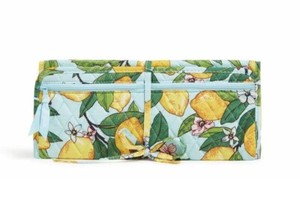 Vera Bradley Cotton Curling & Flat Iron Cover in Lemon Grove New in Package
