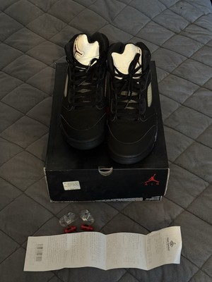 Air Jordan 5 Metallic Black 2016 US 11 / EU 45