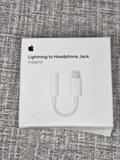 NEW Apple Lightning to 3.5mm Headphone Jack Adapter MMX62AM/A -