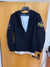 Royal Navy Uniform Jacke schwarz  Seaman Class 2 Armeejacke Vintage Marine GB