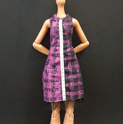Monster High Doll G1 Operetta Freaky Fusion Purple Dress