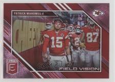 2023 Panini Donruss Elite Field Vision Pink Patrick Mahomes II #FV-5 0rd2