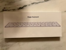 Apple Magic Keyboard A1644 MLA22LL - New Sealed - Silver w/ white keys