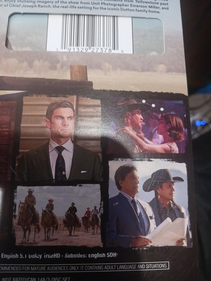 Yellowstone: Season 5, Part 2 (2024) Blu-Ray Disc Kevin Costner Western Drama Foto 3 de 3