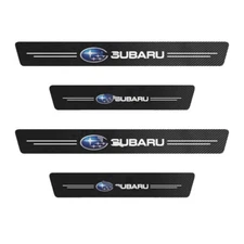 4PCS For Subaru Car Accessories Door Sill Protector Scuff Guard Cover Trim 2011