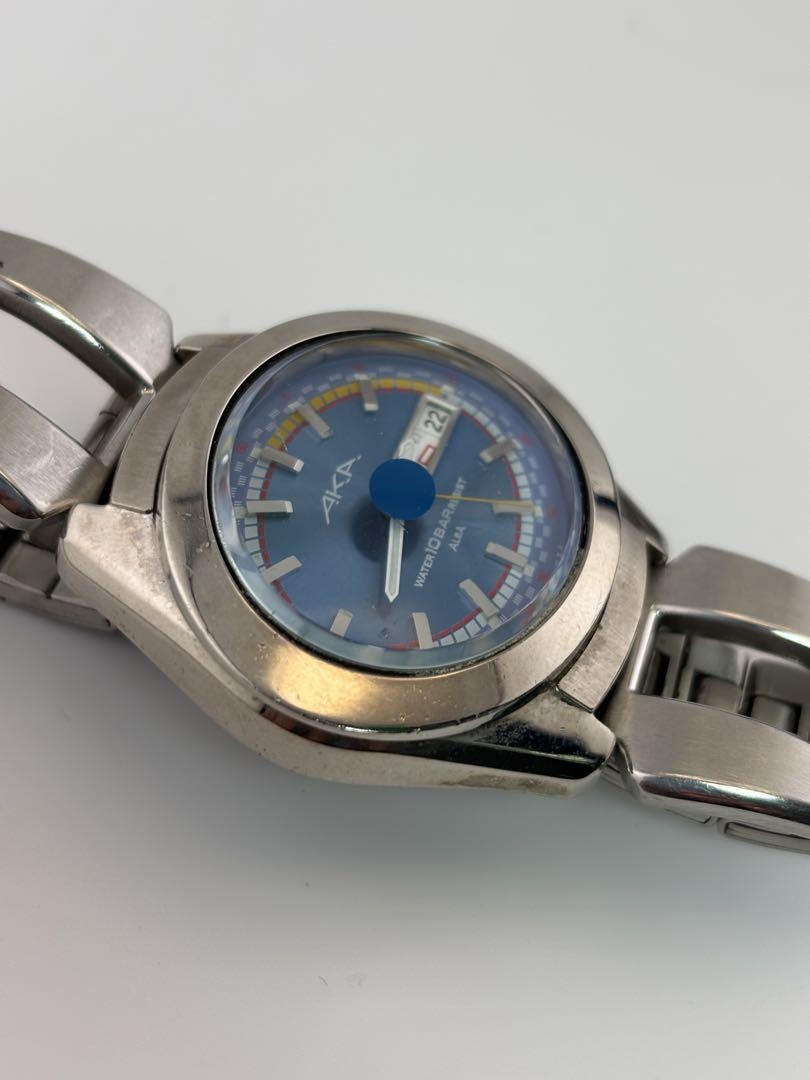 Seiko Alba V743-5A10 Light Blue Watch with New Battery